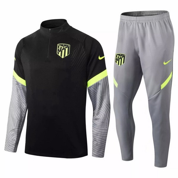 Tuta Calcio Atletico Madrid 20/21 Nero Grigio